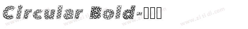 Circular Bold字体转换